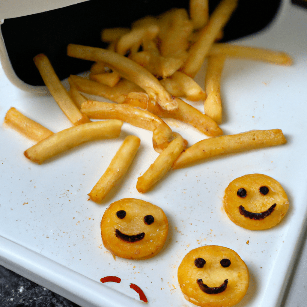 Air Fryer Frozen Smiley Fries
